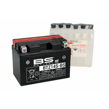 BS BATTERY maintenance-free battery with acid pack - BTZ14S-BS