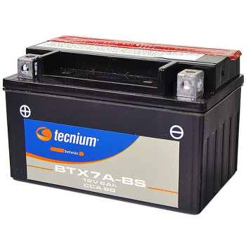 Batterie TECNIUM sans entretien avec pack acide - BTX7A-BS