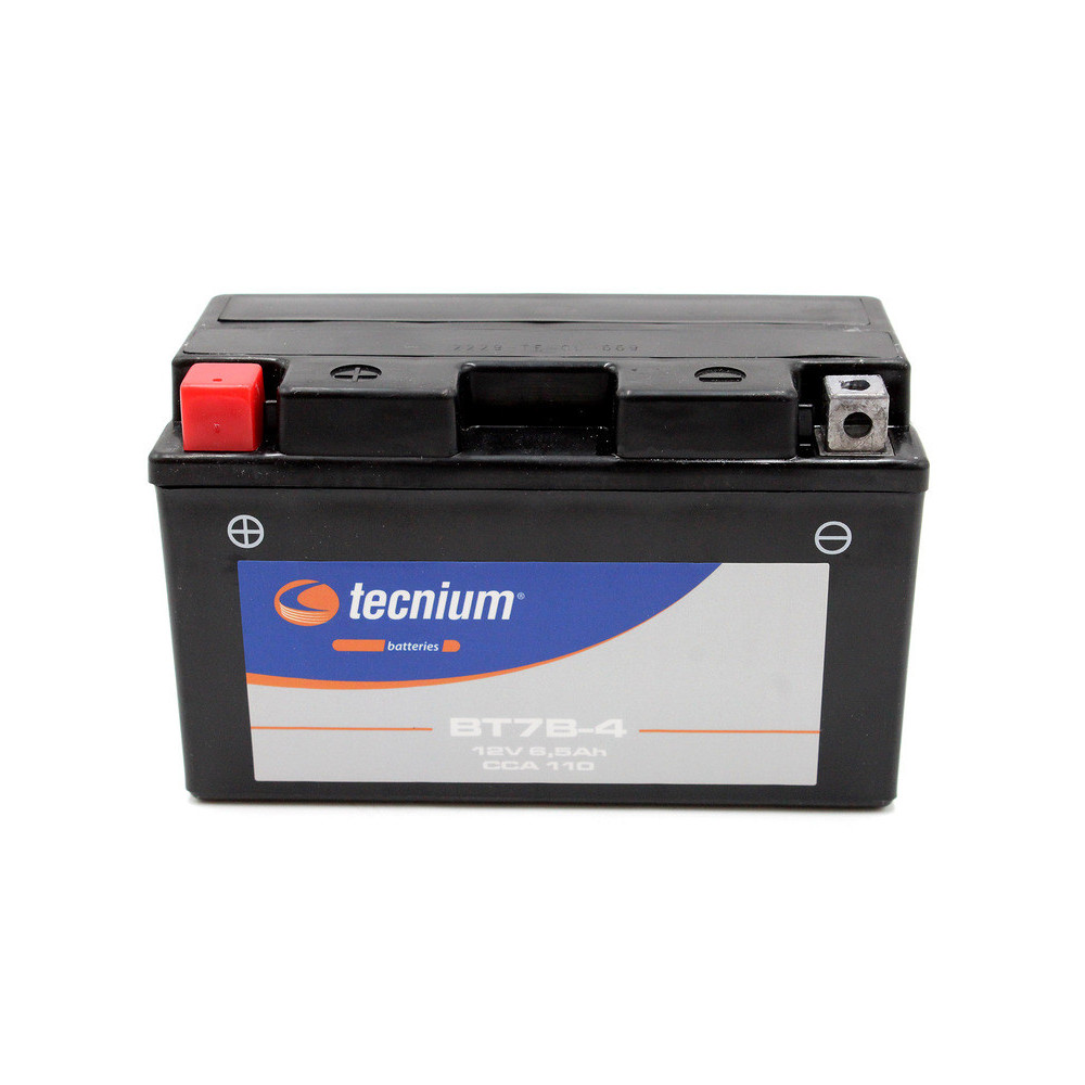 TECNIUM maintenance-free battery, factory activated - BT7B-4