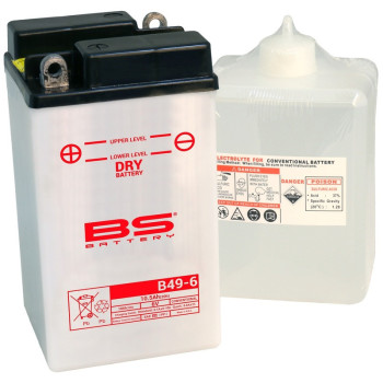 Conventional BS BATTERY with acid pack - B49-6