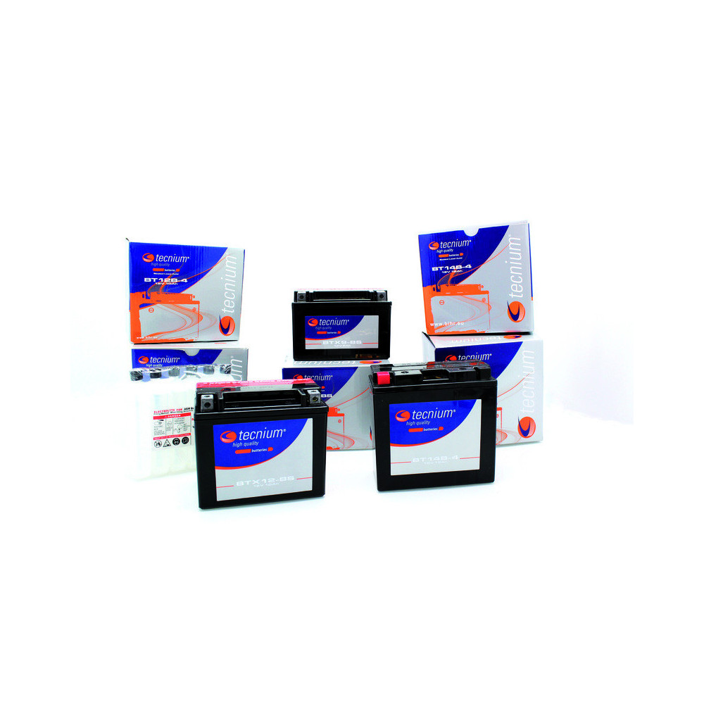 TECNIUM maintenance-free battery with acid pack - BT14B-BS