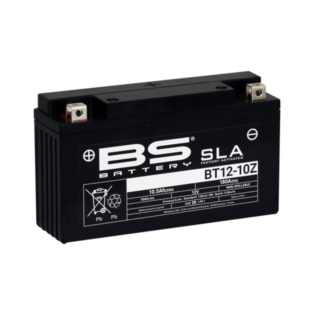 Batterie BS BATTERY SLA sans entretien activé usine - BT12-10Z
