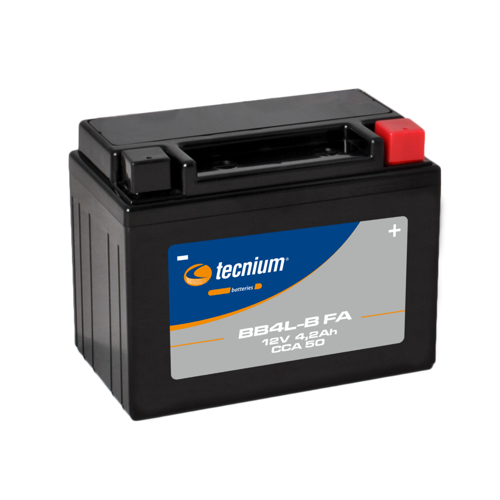 Batterie TECNIUM sans entretien activé usine - BB4L-B