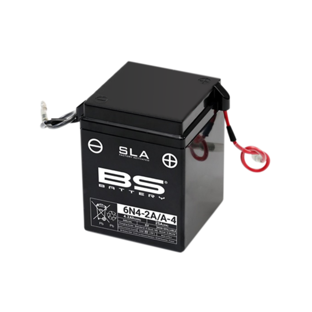 Batterie BS BATTERY SLA sans entretien activé usine - 6N4-2A/A-4