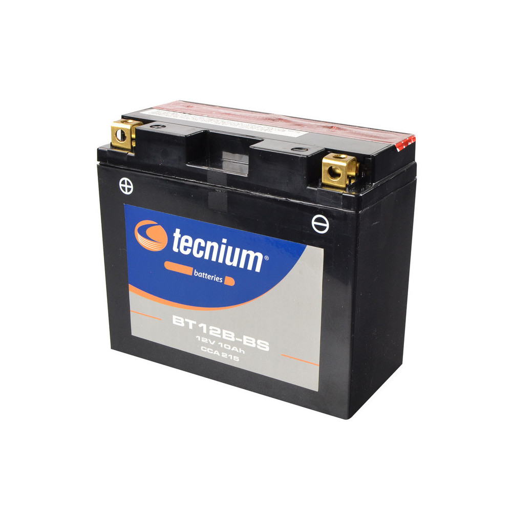 Batterie TECNIUM sans entretien avec pack acide - BT12B-BS