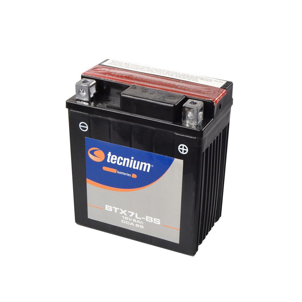Batterie TECNIUM sans entretien avec pack acide - BTX7L-BS