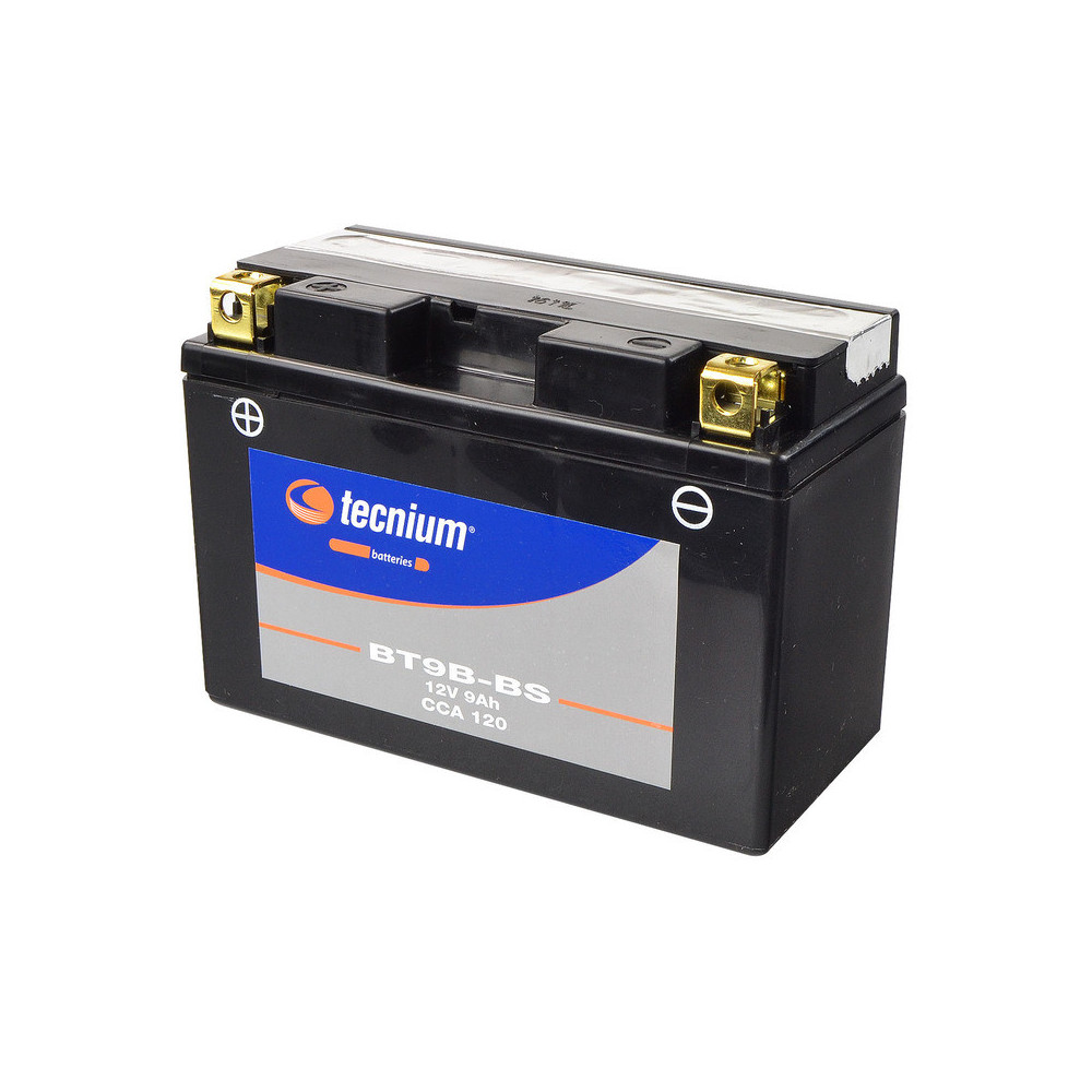 Batterie TECNIUM sans entretien avec pack acide - BT9B-BS