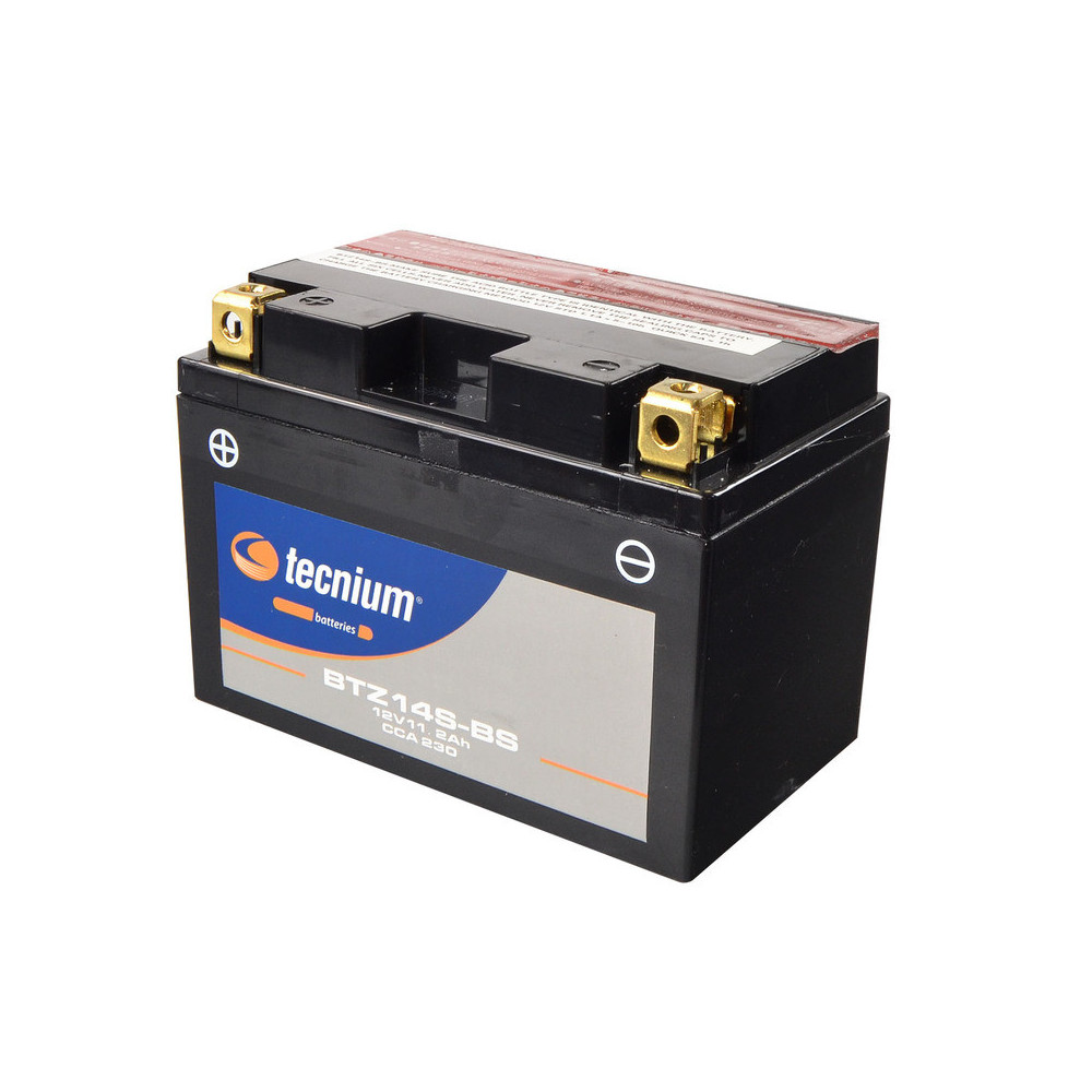 Batterie TECNIUM sans entretien avec pack acide - BTZ14S-BS