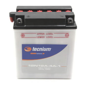Batterie TECNIUM conventionnelle avec pack acide - 12N12A-4A-1