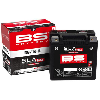 Batterie BS BATTERY SLA Max sans entretien activée usine - BGZ16HL