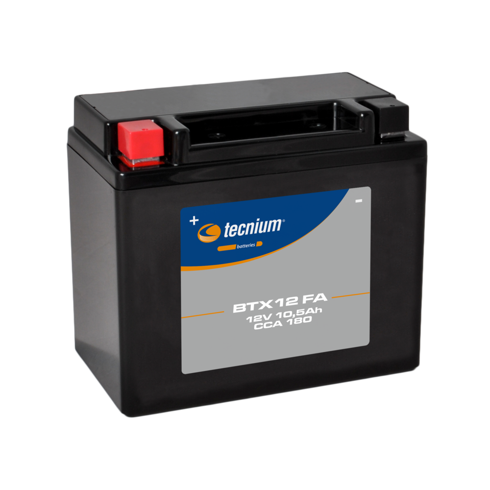 Batterie TECNIUM sans entretien activé usine - BTX12