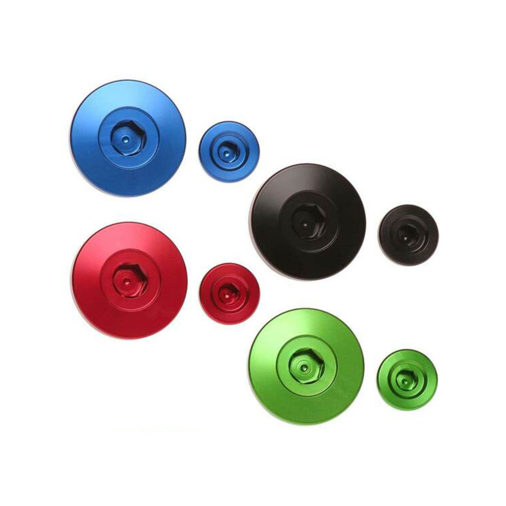 Jeu de bouchons de distribution de moteur RFX Pro (Vert) - Pour Kawasaki KXF250/450