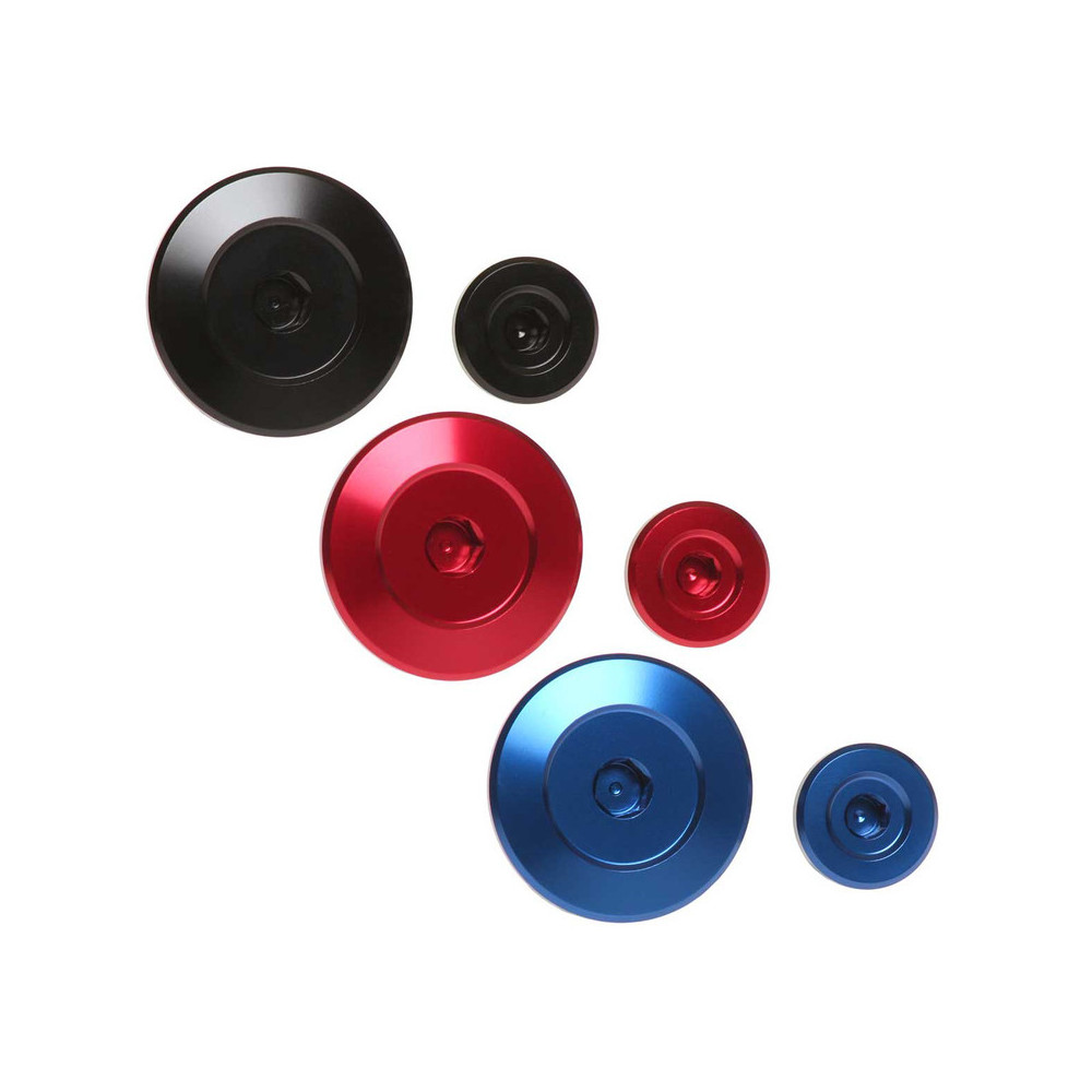 Jeu de bouchons de distribution de moteur RFX Pro (Bleu) - Pour Yamaha YZF25/YZF450