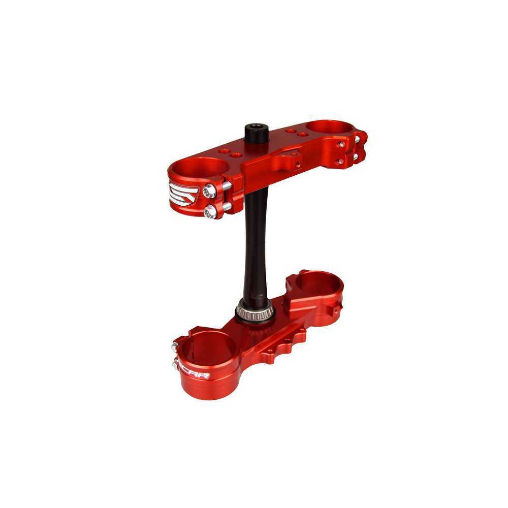 SCAR fork crown offset 22mm red