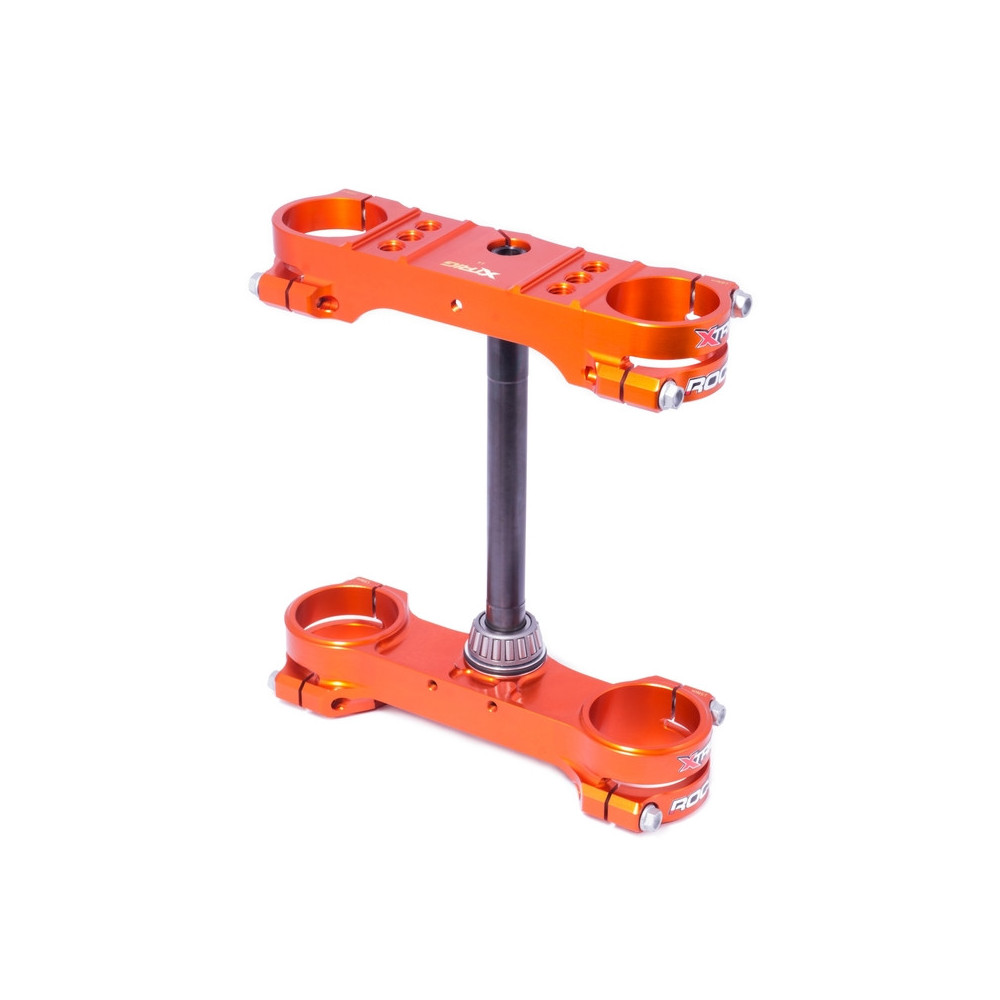 Té de fourche XTRIG ROCS Tech Offset 14mm PHDS orange KTM SX85