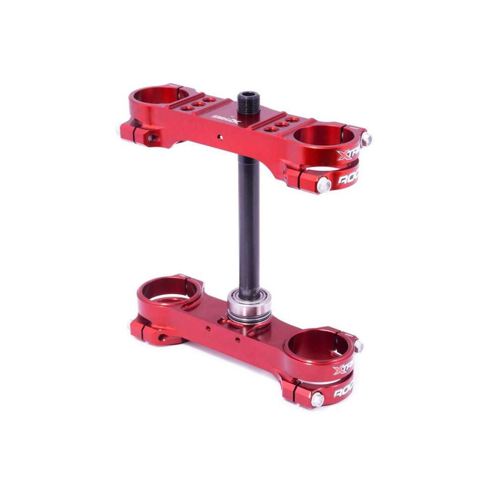 Té de fourche XTRIG ROCS Tech Offset 14mm PHDS brun Husqvarna TC85