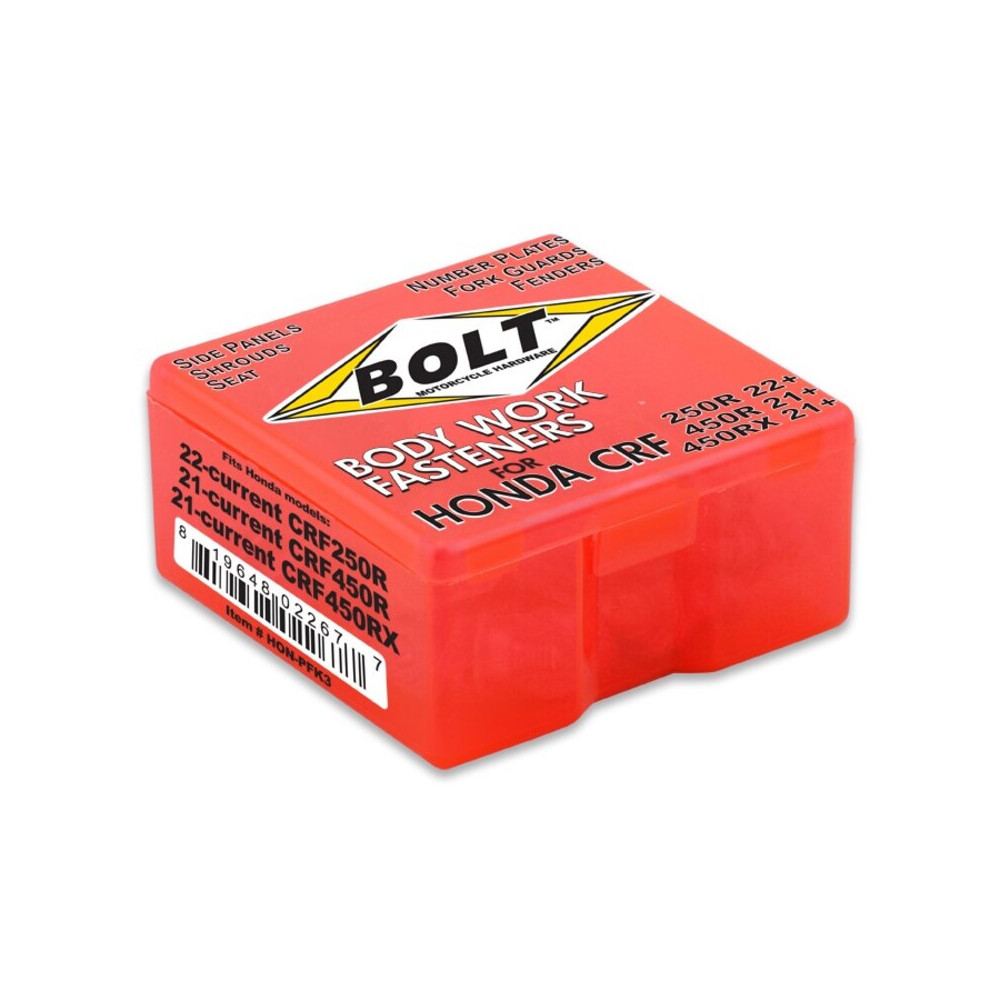 Kit visserie plastiques BOLT - Honda