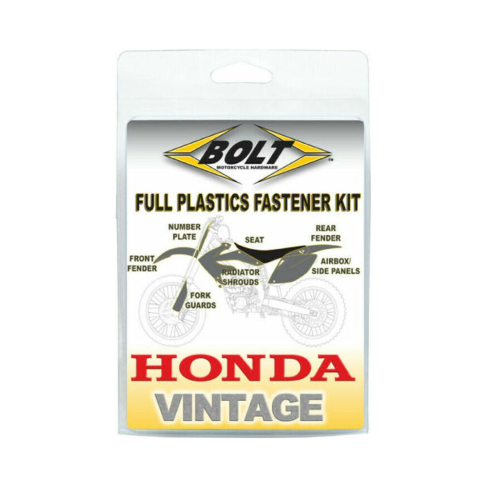 Kit vis plastiques BOLT Honda CR125R