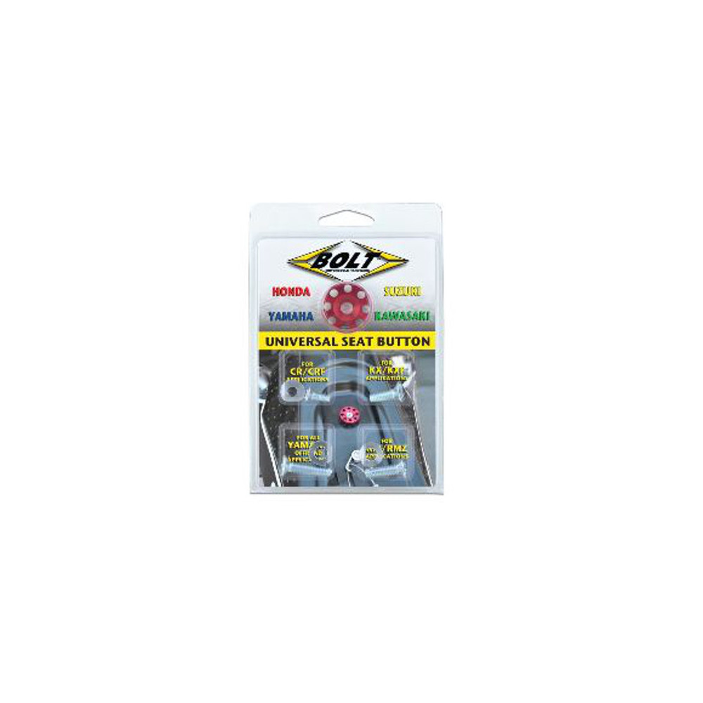 Kit de vis de selle BOLT universel moto japonaises