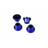 Blue aluminum SCAR sockets