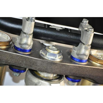 Blue aluminum SCAR sockets