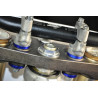 Blue aluminum SCAR sockets