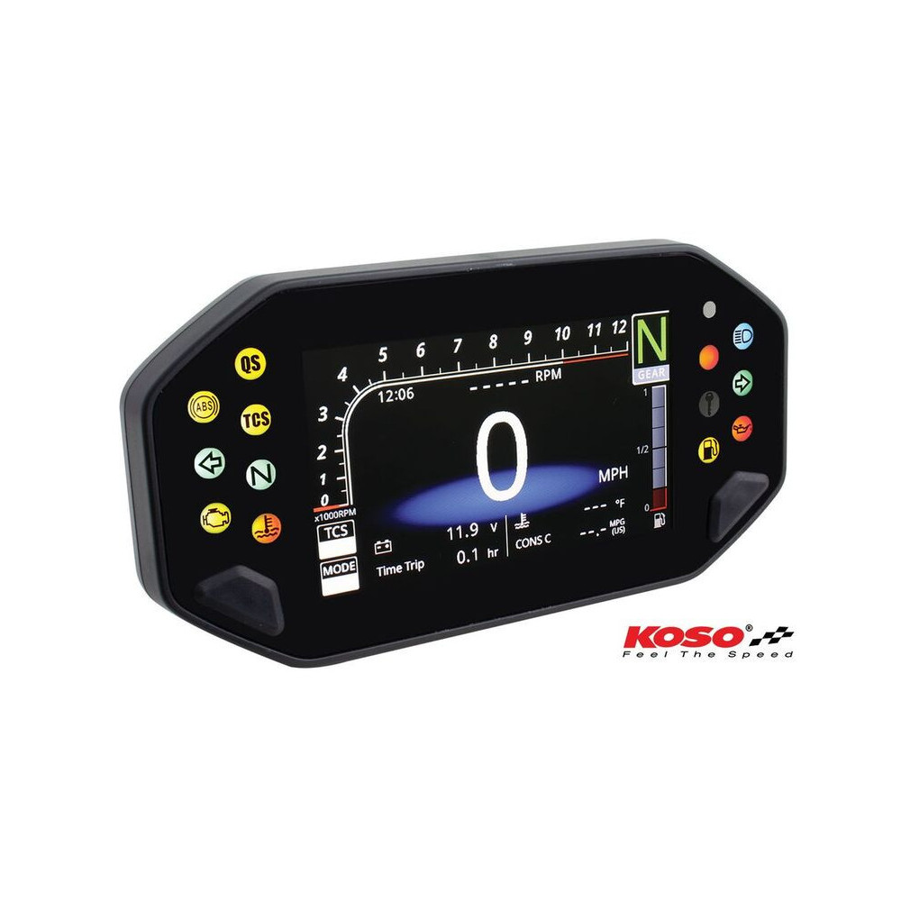 Compteur universel multifonction KOSO RX-4 Unlimited