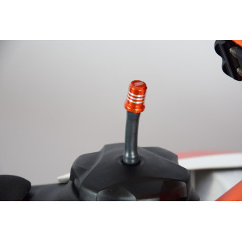 Orange SCAR tank valve
