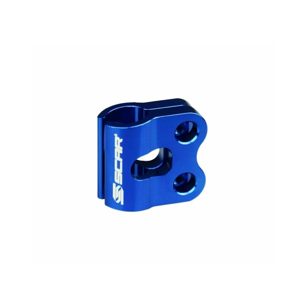 SCAR blue front brake hose guide