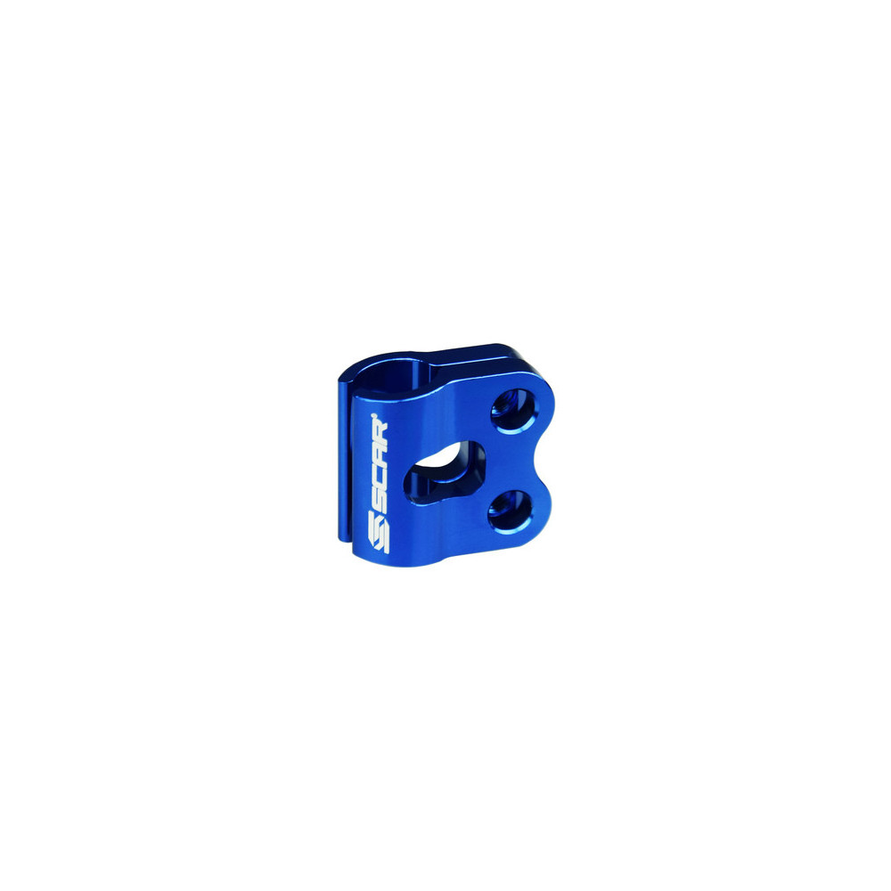 SCAR blue front brake hose guide