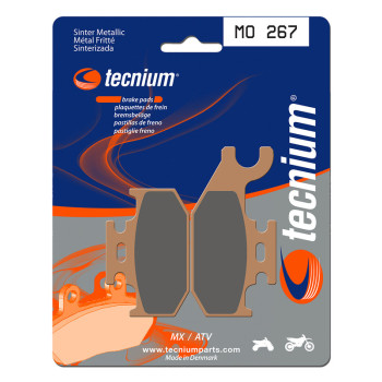 TECNIUM MX/Quad sintered metal brake pads - MO267