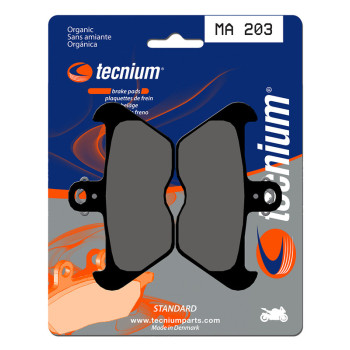 TECNIUM organic road brake pads - MA203
