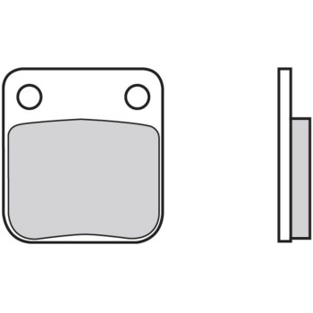 Plaquettes de frein BREMBO Scooter carbone céramique - 07024CC