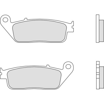 Plaquettes de frein BREMBO route carbone céramique - 07HO3405