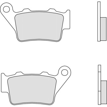 Plaquettes de frein BREMBO Vintage métal fritté - 07BB0258