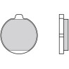 Plaquettes de frein BREMBO route carbone céramique - 07KA0414