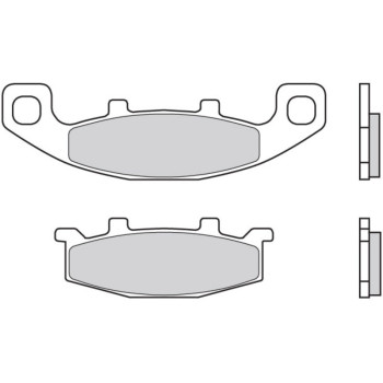 Plaquettes de frein BREMBO route carbone céramique - 07KA0933
