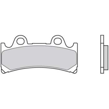 Plaquettes de frein BREMBO route métal fritté - 07YA32SA