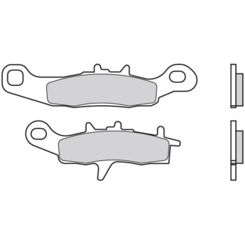 Plaquettes de frein BREMBO Off-Road métal fritté - 07KA22SD