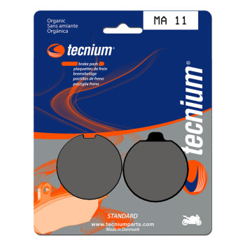 Plaquettes de frein TECNIUM route organique - MA11