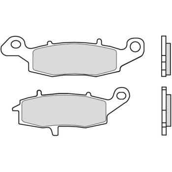 Plaquettes de frein BREMBO route carbone céramique - 07KA1807