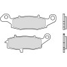 Plaquettes de frein BREMBO route carbone céramique - 07KA1807