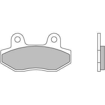 Plaquettes de frein BREMBO route carbone céramique - 07GR12CC