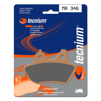 Plaquettes de frein TECNIUM Performance métal fritté - MR346