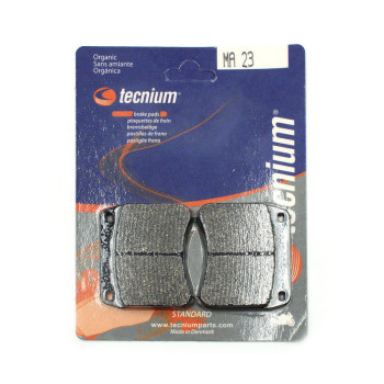 Plaquettes de frein TECNIUM route organique - MA23