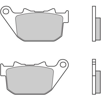 Plaquettes de frein BREMBO route métal fritté - 07HD14SP