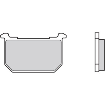 Plaquettes de frein BREMBO route carbone céramique - 07KA0608