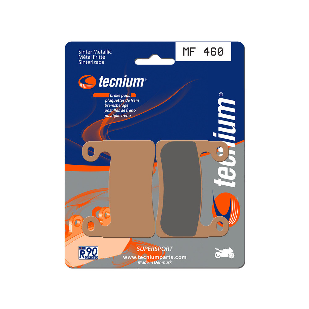 Plaquettes de frein TECNIUM Performance métal fritté - MF460