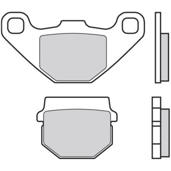 Plaquettes de frein BREMBO Scooter carbone céramique - 07026
