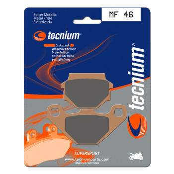 Plaquettes de frein TECNIUM Performance métal fritté - MF46